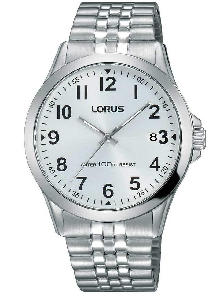 Lorus Orologio Analogico Quarzo Uomo con Cinturino in acciaio inox (59k)
