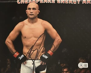 BJ Penn autographed signed 8x10 photo Beckett BAS COA UFC MMA Fighting Rare B - Picture 1 of 1