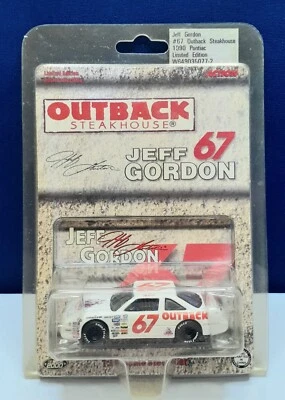 Jeff Gordon #67 1990 Pontiac Limited Edition Outback Steakhouse  Die Cast Car - Image 1 of 2
