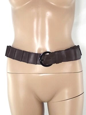 Mng Mango Damengürtel braun Kunstleder Größe 85 cm - Bild 1 von 4