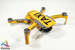 DJI MINI 2 - SKIN - DESIGN: Taxi  - Decal - Wrap -  Folie - Picture 1 of 10
