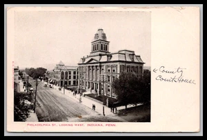 PENNSYLVANIA AVENUE HISTÓRICA, INDIANA PENN 1870 ""ANTIGUO JUZGADO Sin acreditar UDB - Imagen 1 de 2