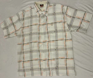 Old Skool New York Urban Wear "Old Skool" Print Buttonup Mens 2XL - Picture 1 of 6