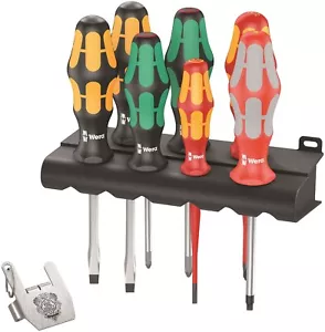 Wera Kraftform/7 Heavy Metal 3 Screwdriver Set 7 Piece 05138710001 - Picture 1 of 12