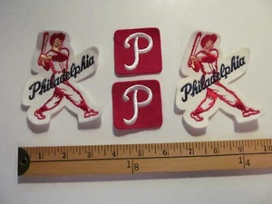 4  70S PHILADELPHIA PHILLIES MLB BASEBALL NATIONAL LEAGUE JERSEY CAP PATCH CREST - Picture 1 of 1