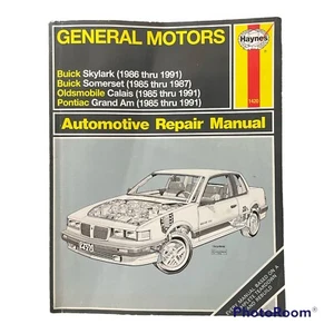 Haynes General Motors 1985 -1991 Repair Manual #1420 Skylark Pontiac Grand AM - Picture 1 of 4