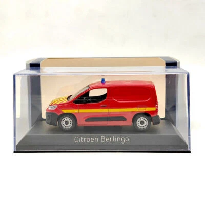 Norev 1/43 2018 Citroen Berlingo Pompiers Diecast Model Cars Limited Collection - Immagine 1 di 4