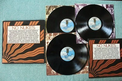 No Nukes From The Muse Concerts For A Non-Nuclear Future 3LP + 16 Page Book 1979 - Image 1 of 4