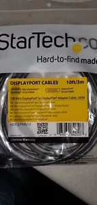 StarTech.com 10ft Mini DisplayPort to DisplayPort Cable - M/M - mDP to DP 1.2 - Picture 1 of 1