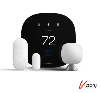 NIOB Ecobee3 Lite Smart Thermostat w/Whole Home Sensor | EB-STATE3LTVP2 - Image 1 of 4