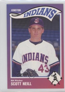 1990 Sportsprint Kinston Indians Scott Neill #24