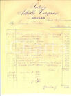 1925 Novara Sartoria Achille Torgano *Conto Manoscritto Per Vestito Inglese