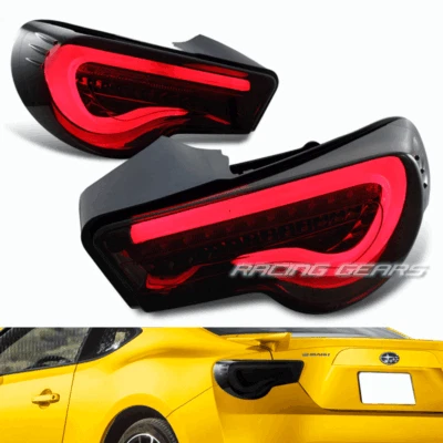 LENTE DE HUMO DRL LED LUCES TRASERAS FRENO LUCES APTAS PARA 13-20 SCION FR-S SUBARU BRZ Foto 1 de 4