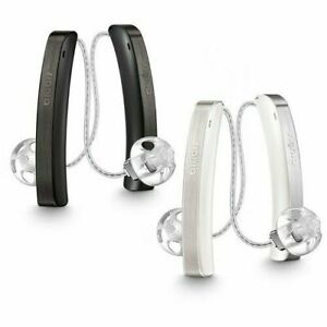 Signia Styletto 1X Pair Rechargeable Hearing Aids Pair + Charger +Programming