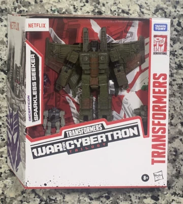 TRANSFORMERS WAR FOR CYBERTRON SPARKLESS SEEKER SINGE & CALIBURST see Notes - Image 1 of 4