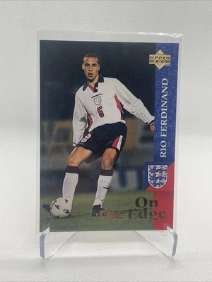 Upper Deck 1998 Rio Ferdinand Rc On The Edge - Image 1 of 2