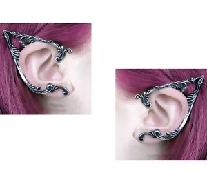Arboreus Ear Wrap Set, Earring Gothic Punk, Magical Fairy Elf, Alchemy England - Picture 1 of 11