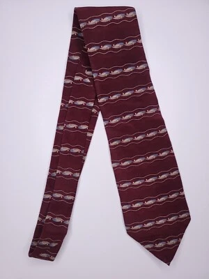 Мужской официальный галстук Arrow 57 дюймов Lx3,75 дюйма W бордовый галстук - Изображение 1 из 4