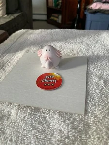 VINTAGE 1990 TOMY Pokemon POCKET MONSTER CHANSEY #113 PVC FIGURE POG 11/2" MINI - Picture 1 of 5