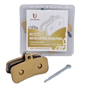 Brake Pads suit Shimano (Type D) 4 Piston - XTR/XT/Saint/ZEE/Deore + TRP - Picture 1 of 14