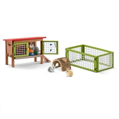 SCHLEICH Rabbit Hutch - 42420 - FARM TOY / ANIMAL - Image 1 of 4