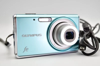 ⏯️[Excellent+5] RARE Olympus FE-4020 14MP Compact Digital Camera Blue From Japan - Image 1 of 4