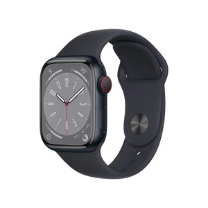 Apple Watch Series 8 [GPS + Cellular, 41mm] - Boîtier en aluminium minuit avec - Photo 1 sur 6