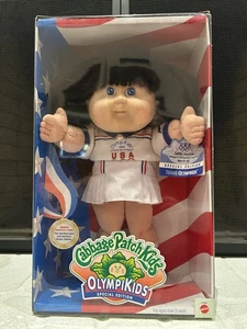 Cabbage Patch Kids 1996 Olympics Tennis Olympikids Letty Jackie New in Box - Bild 1 von 7