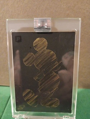 Burning Heart Mickey Original Art Sketch Card by Scott Cook (1/1 Original Art) - Image 1 of 2