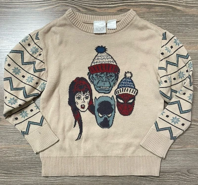 Suéter Copo de Nieve Disney 100 Niños Spiderman Hulk Pantera Negra Talla XS Foto 1 de 4