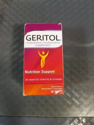 Geritol 多种维生素营养支持多矿物质补充剂 40 片 #81 — 第 1/2 张图片