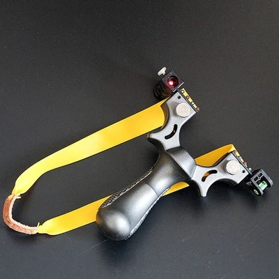 Hot Quick Press Infrared Aiming Single Bow Toy Rack Outdoor Slingshot AU1 - Image 1 of 4