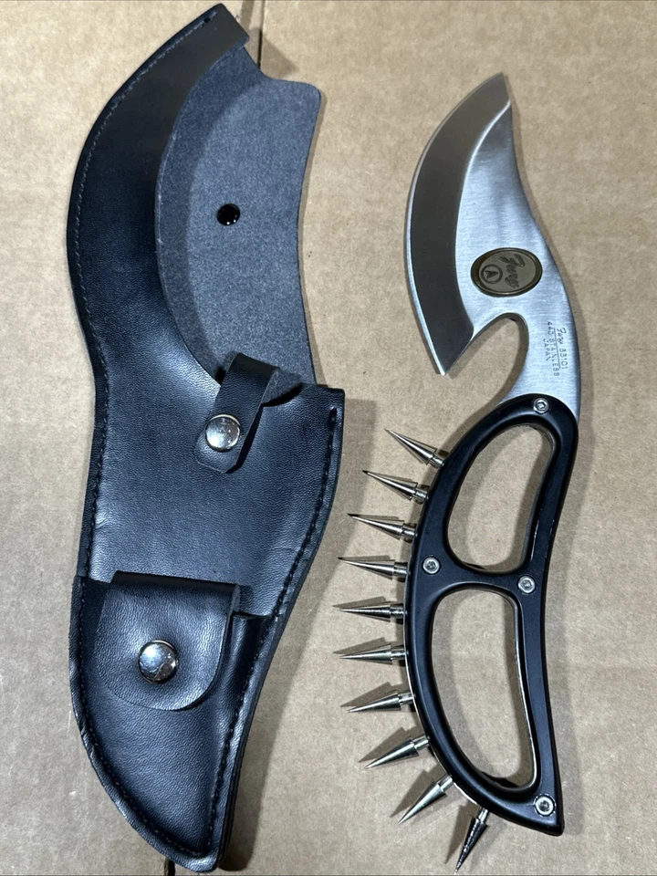 FURY 33101 Knife Rare 440 Stainless Japan W/Sheath - Image 1 of 4