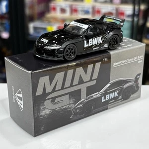 UK Stock - Mini GT 236-R 1:64 LB*WORKS Toyota GR Supra blk China Exclusive BOXED - Picture 1 of 7
