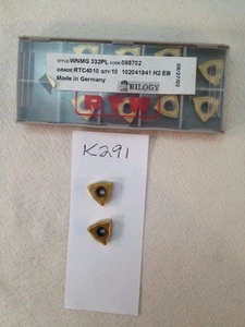 10 NEW RTW WNMG 332-PL CERMET INSERTS.  GRADE: RTC4010. MADE IN GERMANY. {K291} - Picture 1 of 1