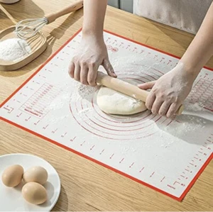 Silicone Baking Mat Baking Mat Non Slip 20 x 16 Inch Red NEW Pastry Kitchen - Picture 1 of 5