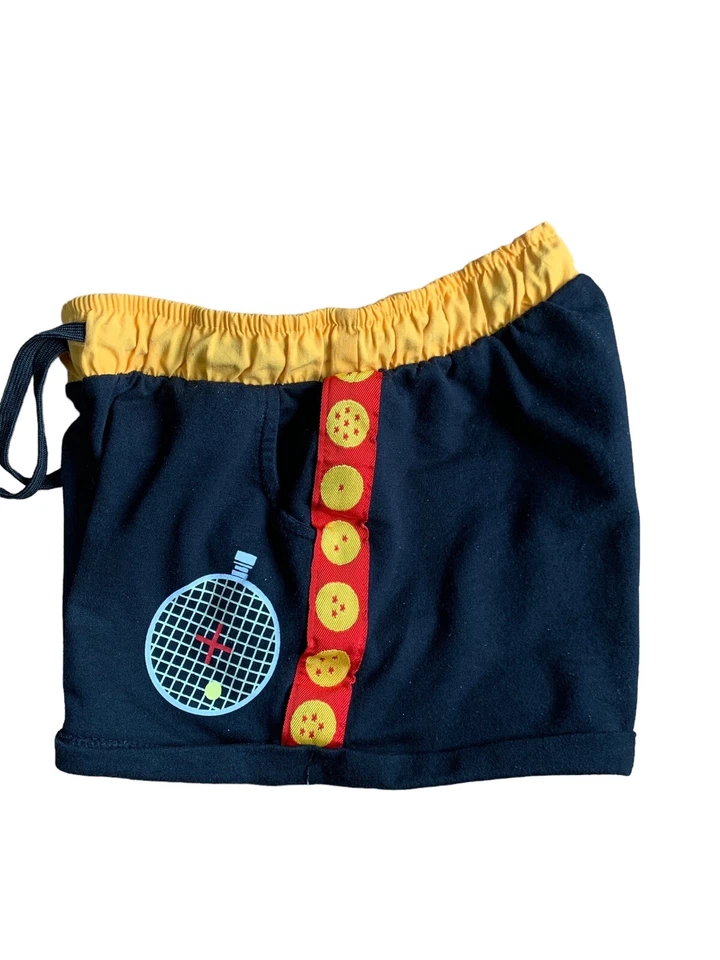 Pantalones Cortos Dragon Ball Z Dragon Radar Niñas Talla Negro Puño Suave Foto 1 de 4