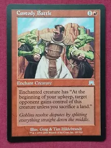Magic The Gathering ONSLAUGHT CUSTODY BATTLE red card MTG - Picture 1 of 2