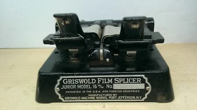 Vintage 1950's Griswald Film Splicer Jr. Model 8 &16 mm Newmade Products Corp. - Image 1 of 4