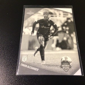 2022 Parkside NWSL Soccer  Black And White #160 Tinaya Alexander - Washington Sp