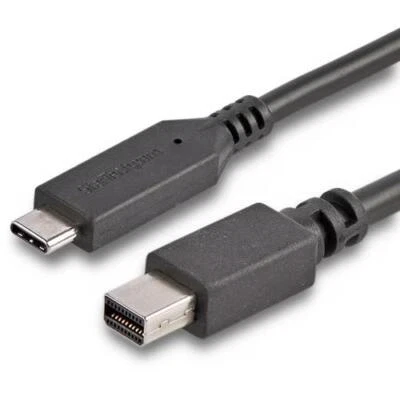 StarTech CDP2MDPMM6B 6Ft USB-C to Mini DisplayPort mDP Monitor Cable TB3 Compat - Image 1 of 4