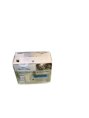 Maxx Elite Baby Lock & Store Cup Set azul y amarillo Foto 1 de 2