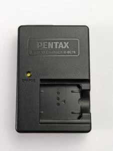 Genuine OEM Pentax D-BC78 Battery Charger for D-LI78 Batteries for Optio Cameras - Imagen 1 de 7