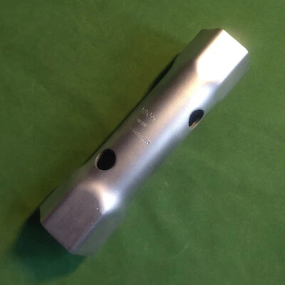 MARKENLOS Made in Germany Rohrsteckschlüssel DIN 896 SW 50/55 mm C 35 gehärtet verchromt