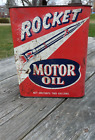 Vintage+Rocket+Motor+Oil+Can+2+Gallon+Empty