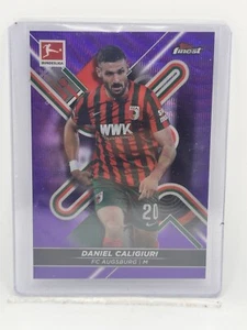DANIEL CALIGUIRI 2021-22 Finest Bundesliga FC Augsburg Purple /250 - Picture 1 of 2