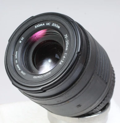 SIGMA UC 70-210 F/4-5.6 ZOOM LENS FOR PENTAX KAF mount - Image 1 of 4