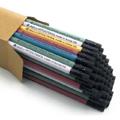 Jovely Wooden Lead HB Pencils 48 Pack, 5 Pastel Color Barrel,Students & Teachers - Image 1 of 4
