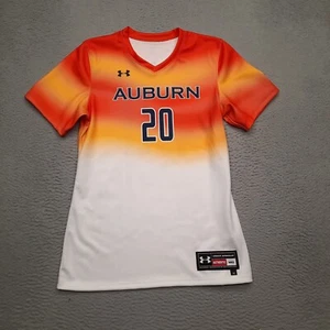Under Armour Auburn Tigers Softball Trikot Damen Medium Weiß Kurzarm - Bild 1 von 6