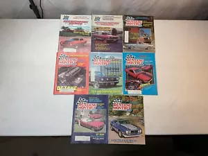1981 Mustang Monthly 8 Issues Lot - Foto 1 di 5